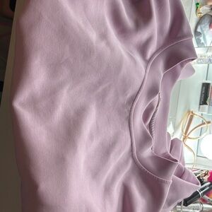 Casual Light Pink Sweatshirt